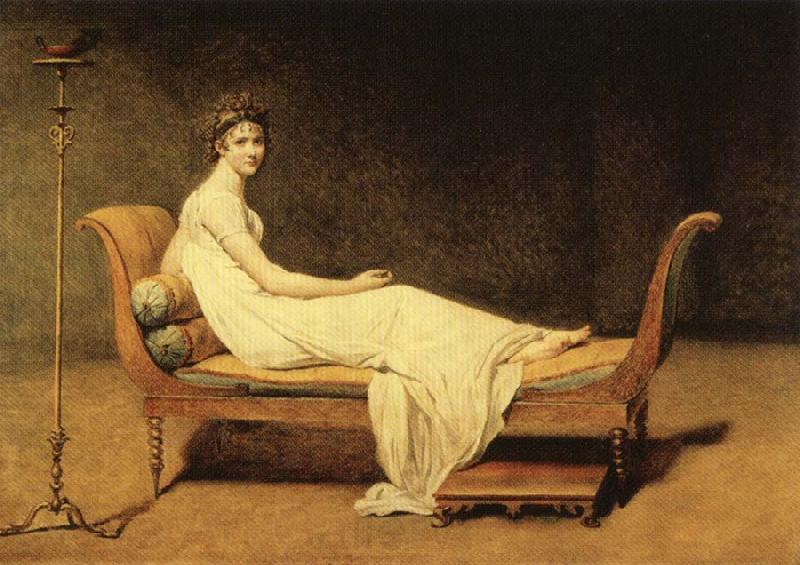 Jacques-Louis David Portrait of Madame Recamier France oil painting art